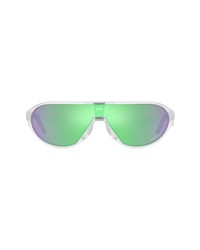Oakley Shield Sunglasses In Matte Clearprizm Road Jade At Nordstrom