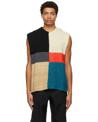 Jil Sander Multicolor Knit Vest