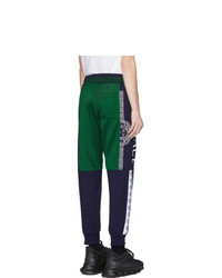 Versace Green And Navy Compilation Lounge Pants