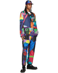 Sacai Multicolor Kaws Edition Colorblocked Lounge Pants