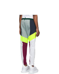 DSQUARED2 White Colorblocked Lounge Pants