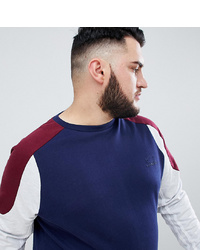 BadRhino Big Panel Sweatshirt In Cut Sew