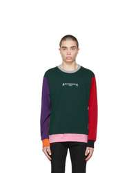 Mastermind World Green Multi Colored Sweatshirt