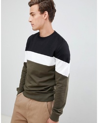 Threadbare Panelled Sweater