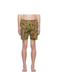 Prada Multicolor Fiore Swim Shorts