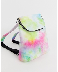 Multi colored Tie-Dye Backpack