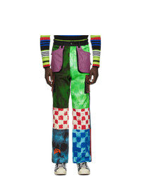 Multi colored Tie-Dye Cargo Pants
