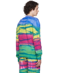 The Elder Statesman Multicolor Frank Sweater