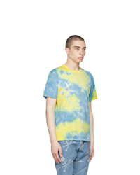 Mastermind World Blue Tie Dye Logo T Shirt