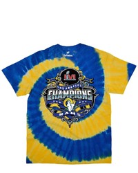 FANATICS Branded Blue Los Angeles Rams Super Bowl Lvi Champions Spiral Dye T Shirt At Nordstrom