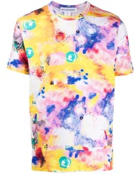 Comme Des Garcons SHIRT Comme Des Garons Shirt Neon Light Print T Shirt