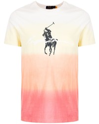 Polo Ralph Lauren Gradient Print Cotton T Shirt