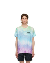 Amiri Multicolor Watercolor Pf20 T Shirt