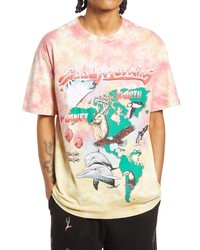 JUNGLES Plant Earth Tie Dye Graphic Tee