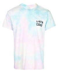 LIVINCOOL Tie Dye Crewneck T Shirt