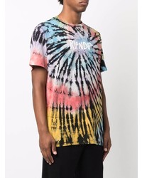 RIPNDIP Tie Dye Logo Print T Shirt