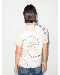 True Religion Tie Dye Logo Print T Shirt