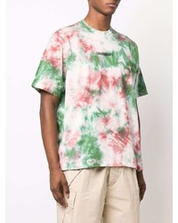 DSQUARED2 Tie Dye Print Cotton T Shirt
