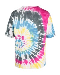 Mauna Kea Tie Dye Print Logo T Shirt