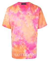Mastermind World Tie Dye Print Logo T Shirt