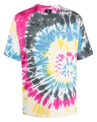 Mauna Kea Tie Dye Print Logo T Shirt