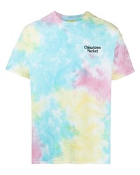 Chinatown Market Tie Dye Print T Shirt