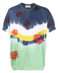 Maison Flaneur Tie Dye Print T Shirt