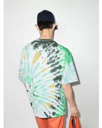 Kenzo Tiger Tie Dye Print T Shirt