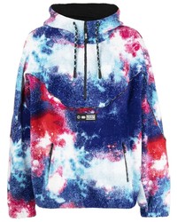 VERSACE JEANS COUTURE Tie Dye Pattern Pullover Hoodie