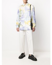 Gcds Tie Dye Print Shirt