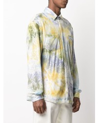 Gcds Tie Dye Sequin Embellished Shirt