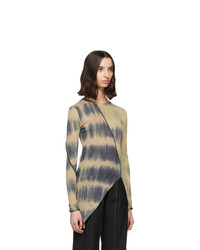 Andersson Bell Multicolor Asymmetric Long Sleeve T Shirt