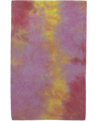 The Elder Statesman Multicolor Dazed Tie Dye Scarf