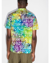 Beams Plus Tie Dye Print Shirt