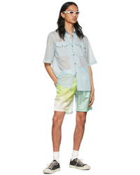 AGR Multicolor Polyester Shorts