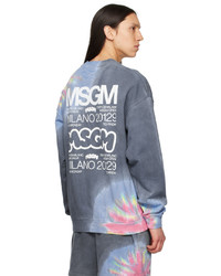 MSGM Gray Burro Edition Sweatshirt