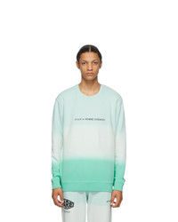 Givenchy Green Faded Effect Homme Sweatshirt