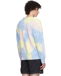 A.P.C. Multicolor Tie Dye Olivier Sweatshirt