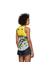 Nike Yellow Off White Edition Cross Bib Tank Top
