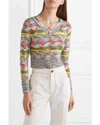 Missoni Cropped Wool Blend Sweater