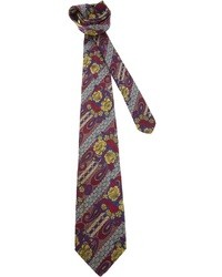 Fendi Vintage Floral Tie