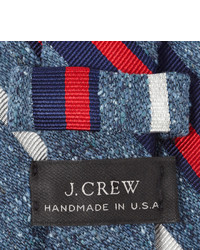 J.Crew Fisher Striped Silk Tie