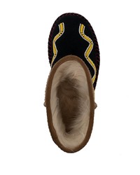 UGG Bead Embellished Ankle Boots