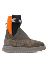 Suicoke Panelled Ankle Boots