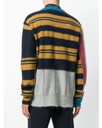 Marni Patched Stripe Sweater
