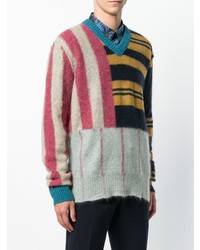 Marni Patched Stripe Sweater