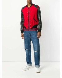 Saint Laurent Heaven Varsity Jacket