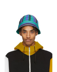 Multi colored Vertical Striped Bucket Hat