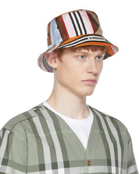 Burberry Multicolor Stripe Bucket Hat
