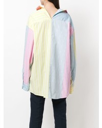 Marni Striped Panelled Shirt